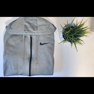 Grey Nike Zip Up